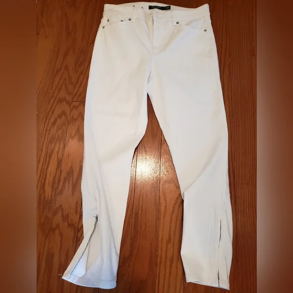 Ralph Lauren Skinny Cropped Jeans - Picture 1 of 13
